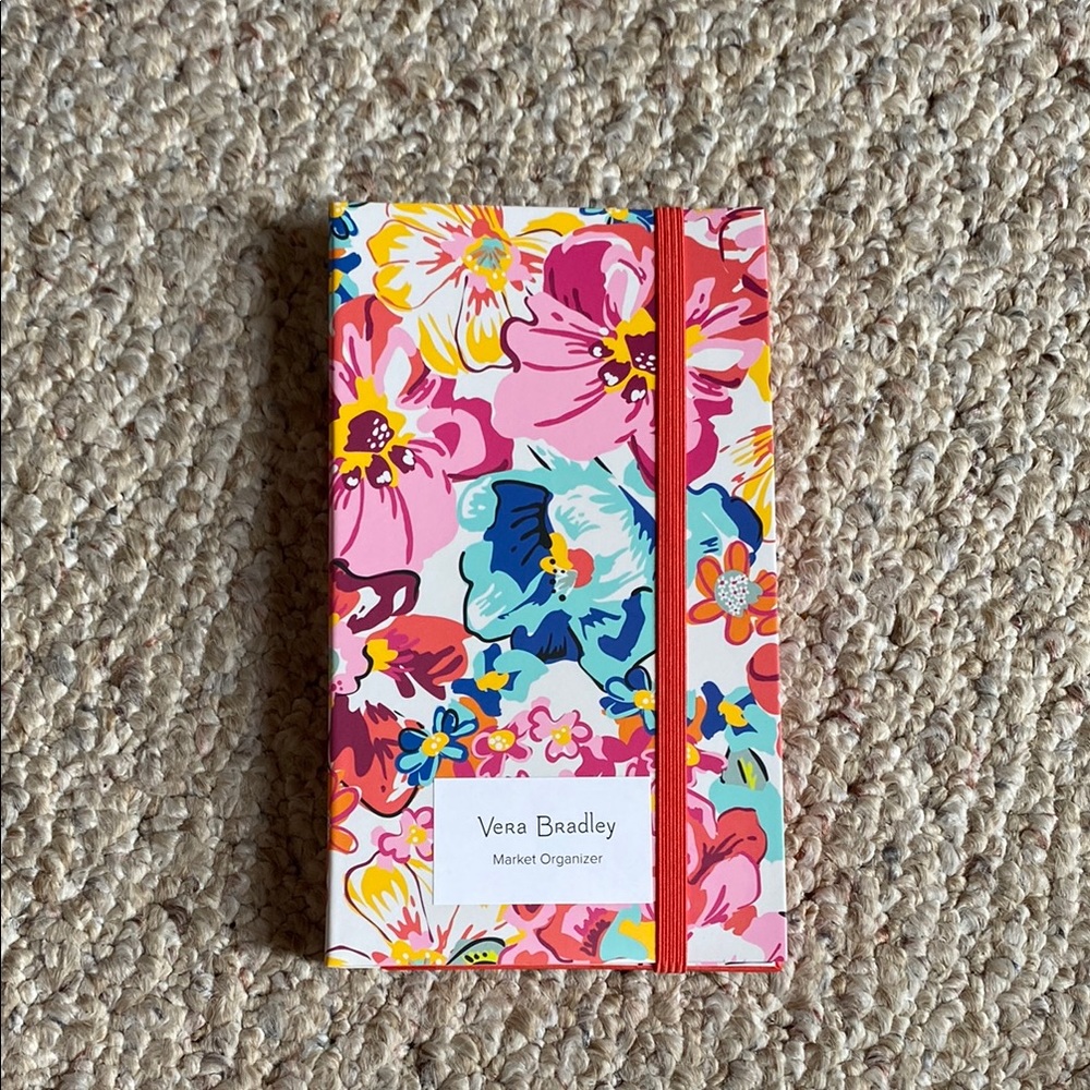 NWT Vera Bradley Colorful Floral Market Organizer